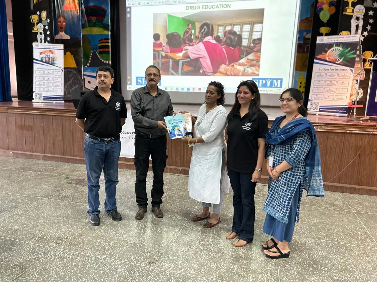 Workshop at Army Public School, Noida - Breaking the Chain, Say NO to Drugs!