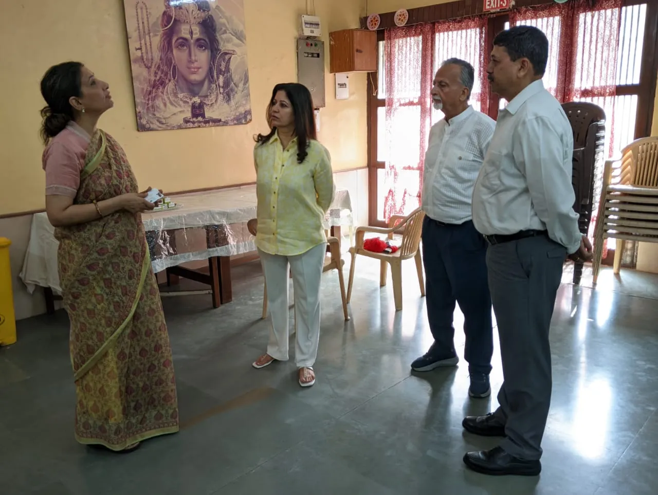 Healthcare event at Green Fields School